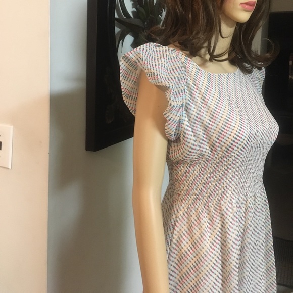 Angel Eye Colorful Print Dress M/L - Picture 7 of 15